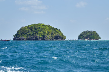 Naklejka premium Paradise island in Thailand Andaman