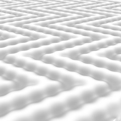 Fototapeta premium Grey abstract waves with gold dots. Grey background in modern style.