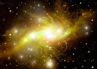 galaxy in a free space © marusja2