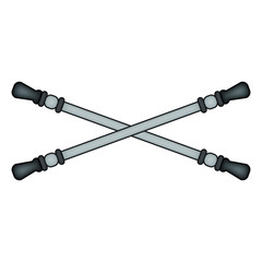 Masonic symbol of Marshall for Blue Lodge Freemasonry