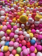 background of colorful candy