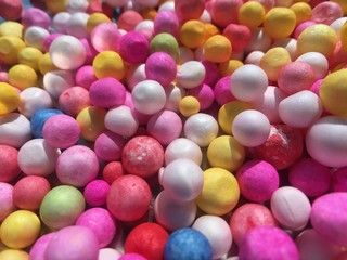 background of colorful candy