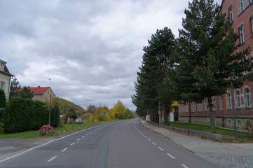 Rottwerndorfer Straße Pirna vor Brückenbaubeginn