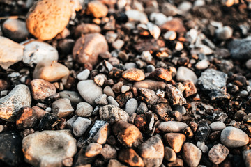 Rocks on the beach