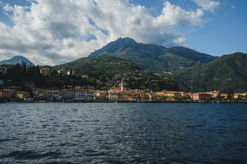 Naklejka premium Como lake, Italy