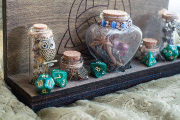  set of dice d6 d10 d20