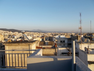 Fototapeta na wymiar City Roofs