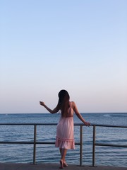 girl near the sea