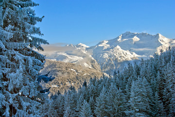 Courchevel La Tania 3 Valleys ski area French Alps France