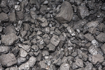 Black coal background