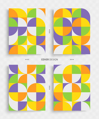 Cover design template for advertising. Abstract colorful geometric design. Pattern can be used as a template for brochure, annual report, magazine, poster, presentation, flyer and banner.