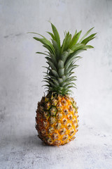A nice pineapple on the board