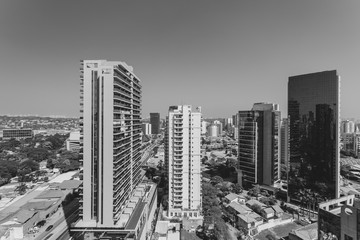 Prédios em São Paulo, Brasil