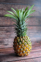 A nice pineapple on the board