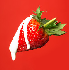 strawberry and cream