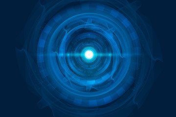 ai robotic, social internet of things, technology abstract futuristic cyber net web connect to network background illustration 3d rendering, atom molecule of science, signal of data