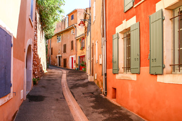 Roussillon, provence, France - obrazy, fototapety, plakaty