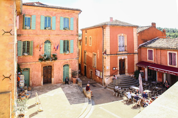 Fototapeta na wymiar Roussillon, provence, France