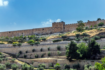 Obraz premium The Golden Gate of the Temple Mount