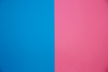 Background or texture wall pink and blue, Abstract background. pink and blue paper texture.