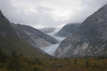 Glacier near spiterstulen