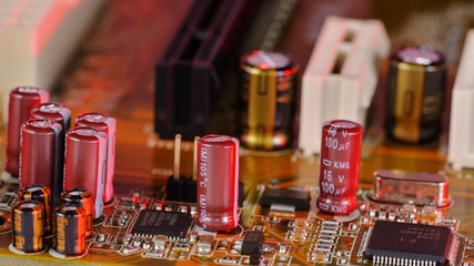 Electronic components computer