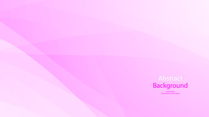 Pink color and white color background abstract art vector