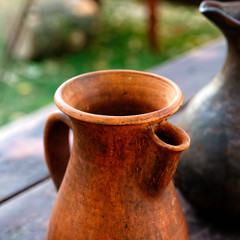 Vintage ceramic pitcher