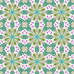 Seamless background pattern with a variety of multicolored lines.