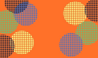 Digital gradient. Wavy dotted pattern with circles, dots, point small and large scale. Design element for web banners, posters, cards, wallpapers, sites, panels.