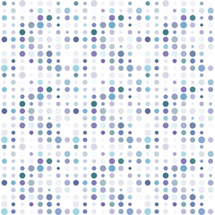 Seamless abstract pattern background with a variety of colored circles.