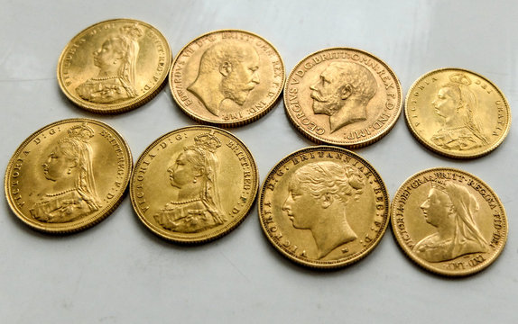 Gold Sovereign Coins