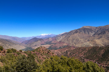 Fototapeta na wymiar Montagne dell'Atlante, Marocco