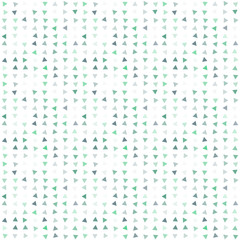 Abstract seamless pattern background with multi-colored varied triangles.