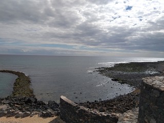 Fuertaventura, ocea, brzeg, widok