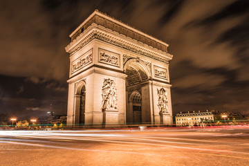 Obraz na płótnie Canvas arch of triumph in paris