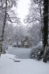 Obraz premium See im Winter