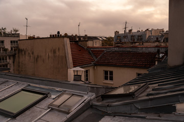 Fototapeta na wymiar Paris rooftops