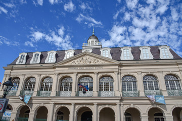 Cabildo on the North of Jackson Square in New Orleans