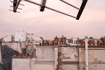 Paris rooftops
