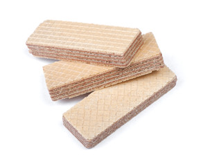 Four rectangle shape wafer biscuits