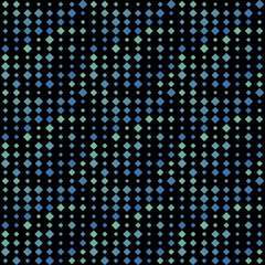 Abstract seamless pattern background with multicolored various rhombuses.