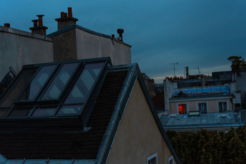 Paris rooftops