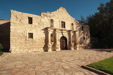 El Alamo missions spanish San Antonio - obrazy, fototapety, plakaty