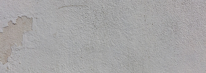 Painted wall texture background, gray color, banner