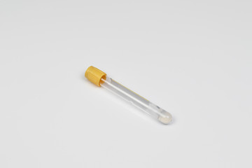 BD vacutainer isolated on white background