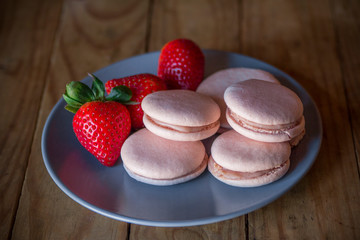  Pasta. Strawberry Cookies Pink cookies. Delicious dessert