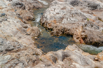 Ardeche river detail