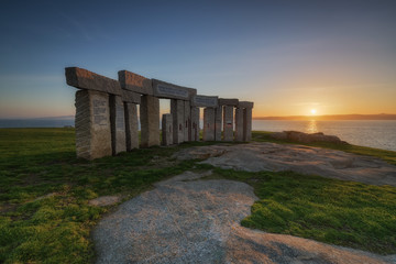 Paseo de los Menhires, A Coru&ntilde;a