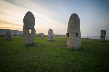 Paseo de los Menhires, A Coruña